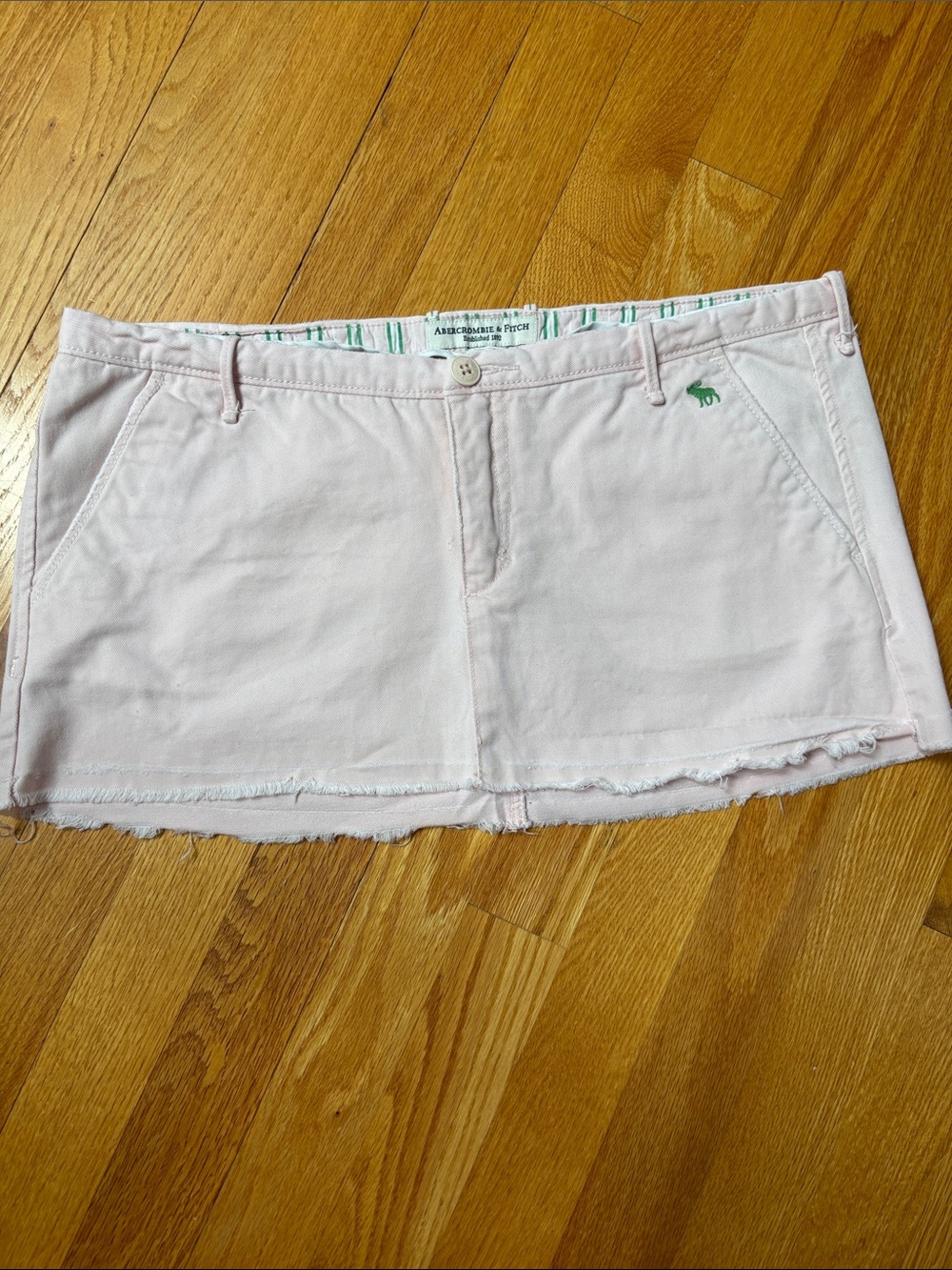 A&F Light Pink Mini Skirt